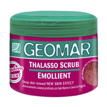 Geomar Thalasso pehmendav kehakoorija meresoola ja maasikaseemnetega 600g