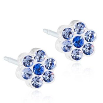 Daisy Alexandrite/Sapphire 5mm 1 paar