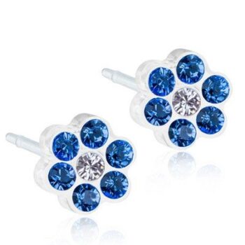 Daisy Sapphire/Crystal 5mm