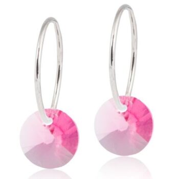 Naturaalne titaan Round Rose 14mm rõngas