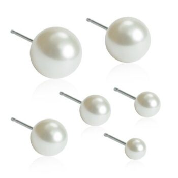 Naturaalne titaan Pearl White 4mm