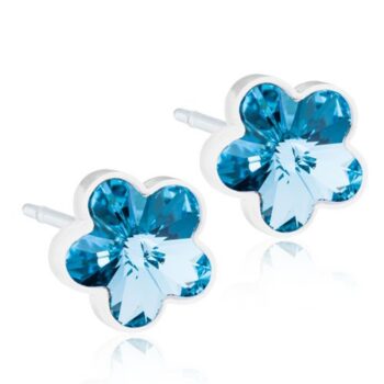 Flower Aquamarine 6mm