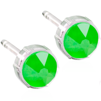 Electric Green neoonroheline Swarovski kristall 6mm