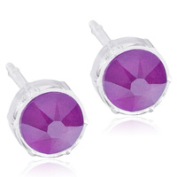 Electric Purple Swarovski kristall 6mm