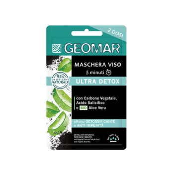 Geomar jääkaineid ja mustust eemaldav näomask Ultra Detox 2×7,5ml