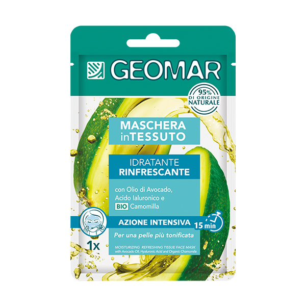 Geomar niisutav ja värskendav kangas-näomask 22ml