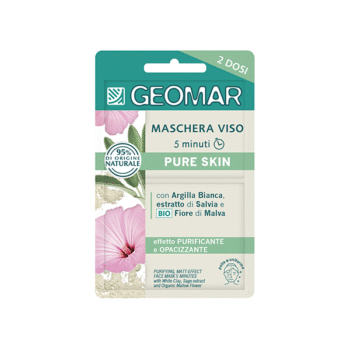 Geomar puhastav ja matistav näomask Pure Skin 2×7,5ml