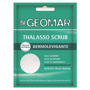 Geomar silendav kehakoorija meresoola ja mandliõliga 85g (single dose)