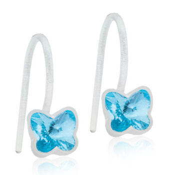Fixed Butterfly Aquamarine kristall 5mm