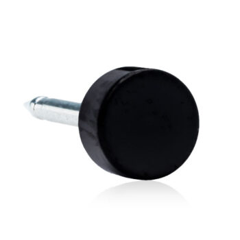 Black Titanium Puck must titaanratas 8mm 1 paar
