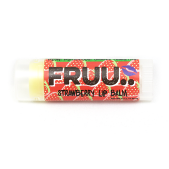 FRUU vegan ja 100% looduslik maasikamaitseline huulepalsam 4,5 gr