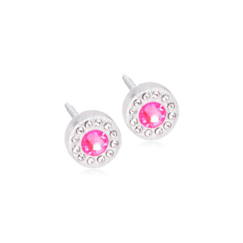 Brilliance Halo Crystal/Shiny Rose  6mm