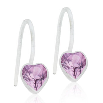 Fixed Heart Light Amethyst kristall 6mm