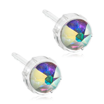 Rainbow vikerkaarevärviline kristall 6mm
