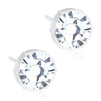 Meditsiiniline plastik 0% niklit Crystal valge kristall 8mm