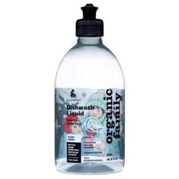 PURENN looduslik lõhnatu puuviljade- ja nõudepesuvahend Winter Fairytale 500 ml