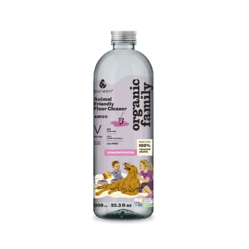 PURENN Amigo lõhnatu põrandapesuvahend allergikutele ja lemmikloomadele, 1000 ml