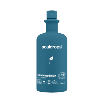 SOULDROPS biolagunev nõudepesuvahend õuna lõhnaga MOONDROP, 750ml