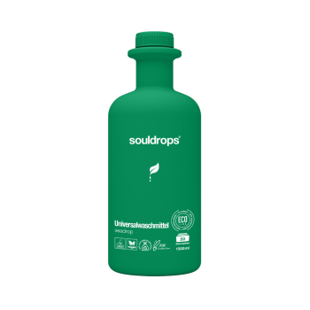 SOULDROPS biolagunev värskuse lõhnaga riidepesuvahend värvilisele ja valgele pesule SEADROP, 1300 ml