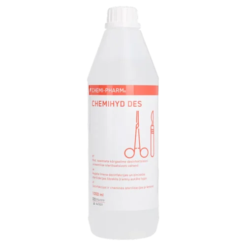 Chemihyd Des  (desinfektsiooniks ja keemiliseks sterilisatsiooniks) 1L
