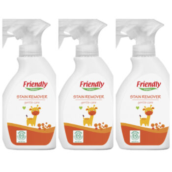 Friendly Organic hapnikuga ja eukalüptiga orgaaniline plekieemaldaja, 3x250ml