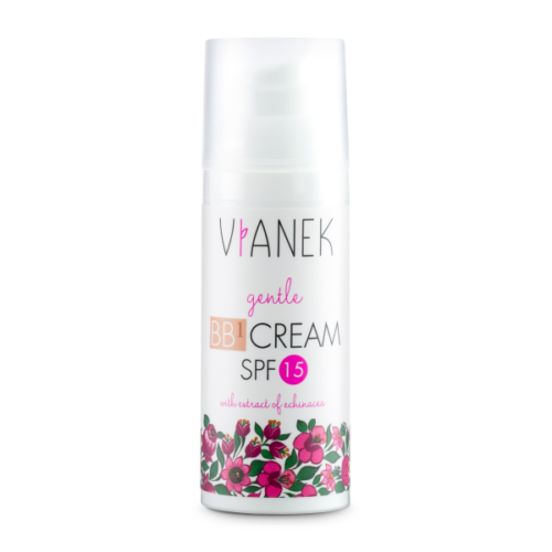 Vianek Gentle niisutav SPF 15 päikesekaitsega päevane BB1 näokreem (hele) 50ml