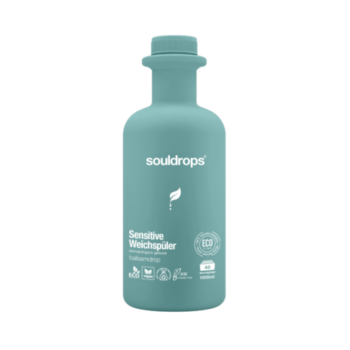 SOULDROPS biolagunev õrna lõhnaga pesupehmendaja tundlikule nahale BALSAMDROP, 1000 ml