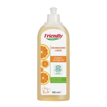 FRIENDLY ORGANIC beebinõude pesuvahend orgaanilise apelsiniõliga, 500 ml