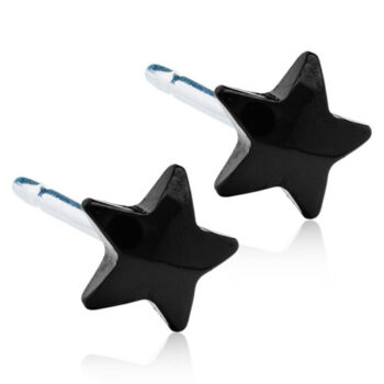 Black Titanium Star, must titaan täht 8mm