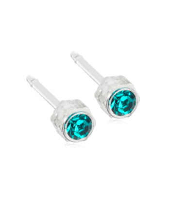 Niklivaba Blue Zircon sinine tsirkoon kristall 4mm