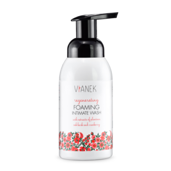 Vianek Regenerating taastav ja niisutav intiimpesuvaht 300ml (EXP date 03.2024)