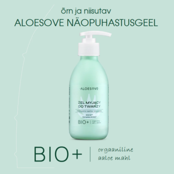 ALOESOVE õrn ja niisutav näopuhastusgeel 190ml (EXP 04.2025)