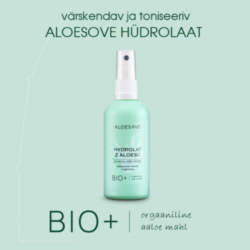 ALOESOVE värskendav aaloe hüdrolaat 100ml