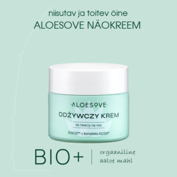 ALOESOVE niisutav ja toitev öine näokreem 50ml