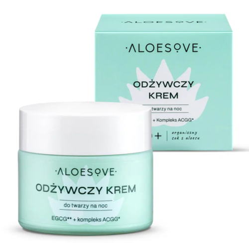 ALOESOVE niisutav ja toitev öine näokreem 50ml