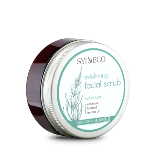Sylveco kreemjas näokoorija korundiga 75g