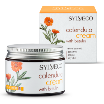 Sylveco saialille ja kase niisutav näokreem betuliiniga 50ml (EXP date 12.2024)