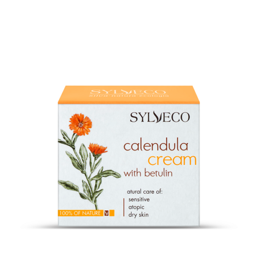 Sylveco saialille ja kase niisutav näokreem betuliiniga 50ml