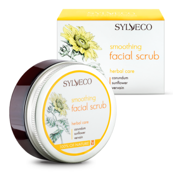 Sylveco silendav näokoorija korundiga 75g (EXP date 06.2024)