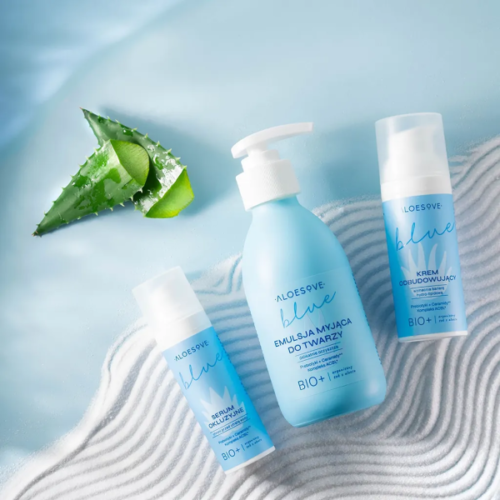 ALOESOVE BLUE kreemjas näopuhastusemulsjoon 190ml