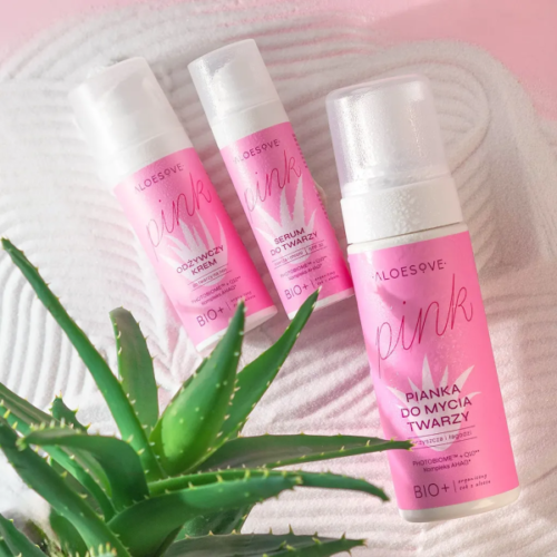 ALOESOVE PINK sametine näopesuvaht 150ml
