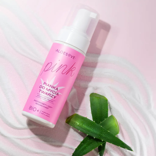 ALOESOVE PINK sametine näopesuvaht 150ml