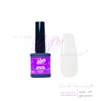 Nail Passion geellakk Elegant White 15ml