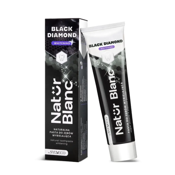 Natur Blanc Black Diamond valgendav hambapasta 100ml