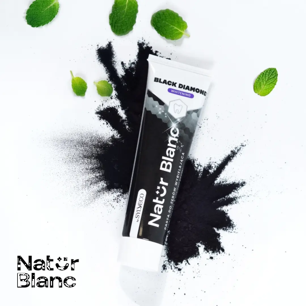 Natur Blanc Black Diamond valgendav hambapasta 100ml