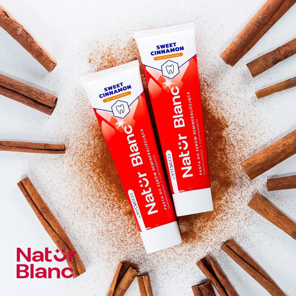 Natur Blanc Sweet Cinnamon remineraliseeriv hambapasta 100ml