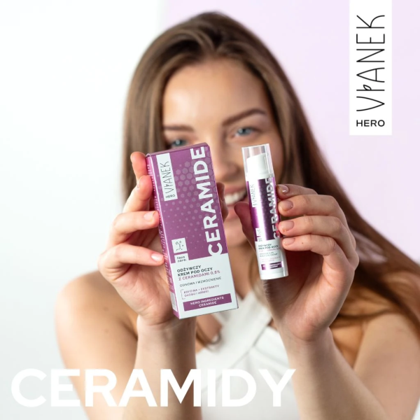 Vianek Hero toitev silmakreem keramiididega 15ml