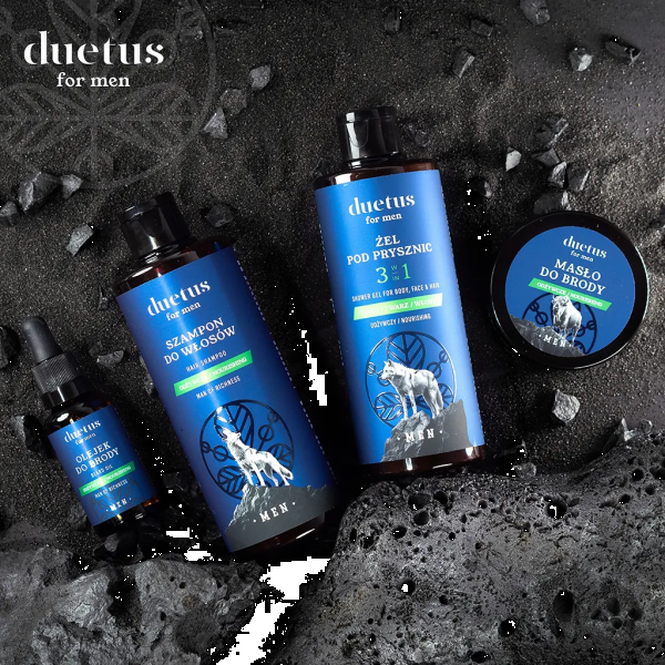 DUETUS for MEN toitev 3in1 dušigeel 300ml