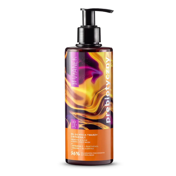 Vianek Prebiotic sära andev näopesugeel C-vitamiiniga 300ml