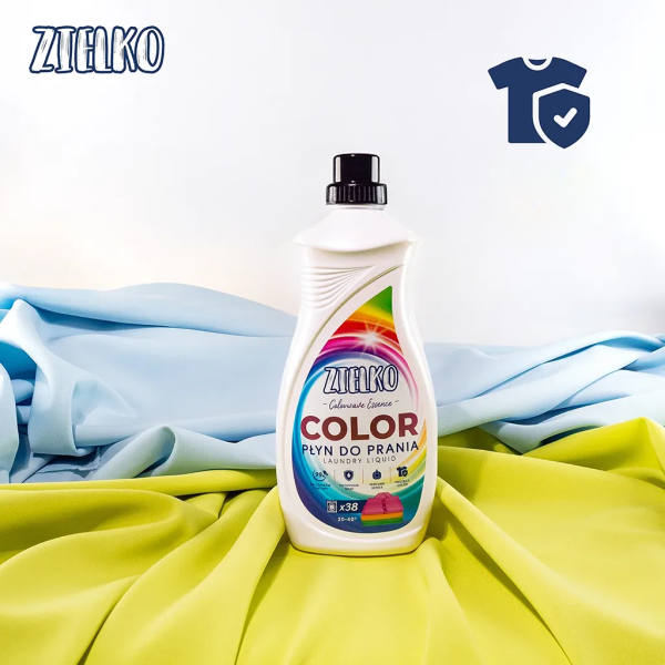 Zielko värviliste riiete pesuvahend Colorwave Essence 1520ml